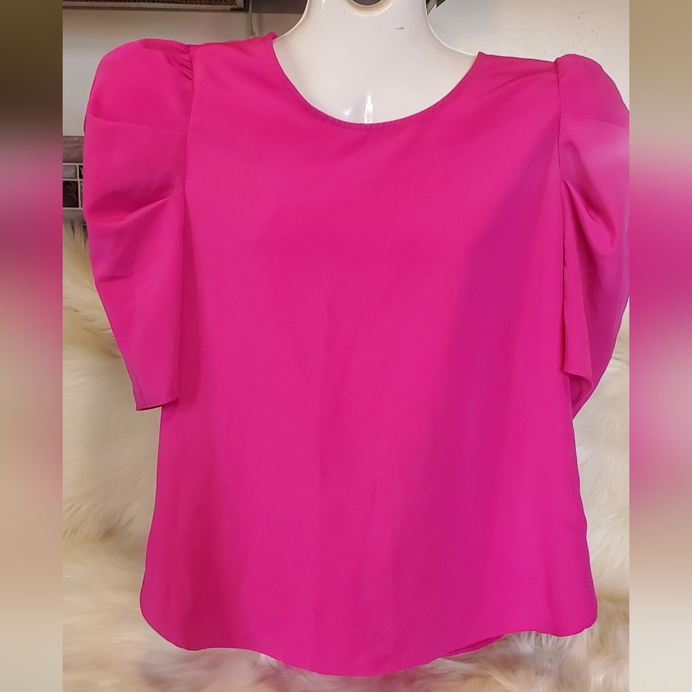 Alice Blue Pink Blouse Top M